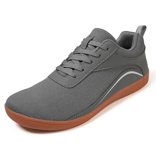 SWZEC Roeck Performance RÖCK - Barfußschuh Daily - Sneaker (39,Grau) von SWZEC