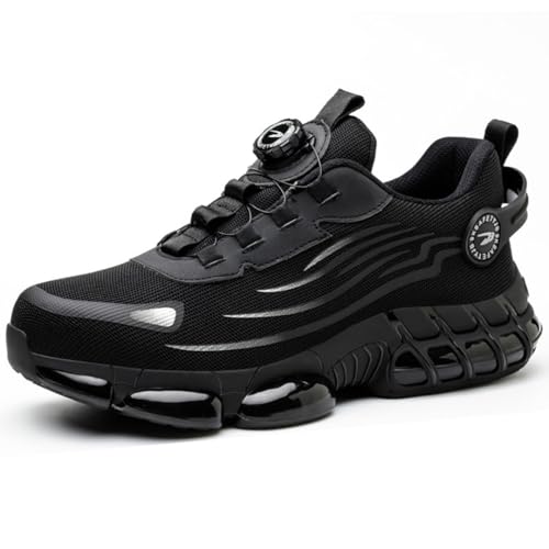 SWZEC S3 Orthopädische Sicherheitsschuhe (39,Schwarz) von SWZEC