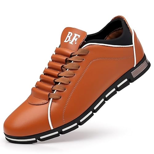 SWZEC SAPHIRVOGEL™ 2024 Neue Herren-SCHNÜRSCHUHE IM BRITISCHEN Stil (Gelb,45) von SWZEC