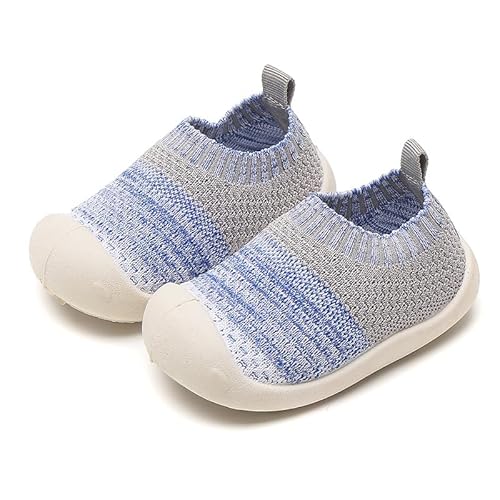 SWZEC SafeSteps™ rutschfeste Babyschuhe (Blau,20) von SWZEC
