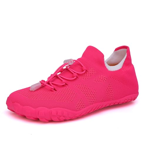 SWZEC Sneakly Classic -1.0 rutschfeste universal Barfußschuhe (37,Magenta) von SWZEC