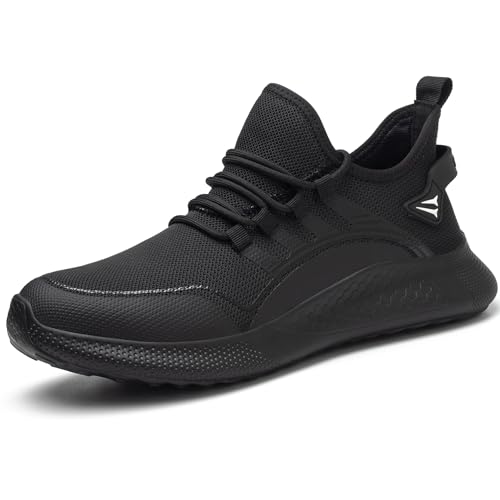 SWZEC Ultra-Leichte Sicherheitsschuhe Vanea-barfussschuhe (45,Schwarz) von SWZEC