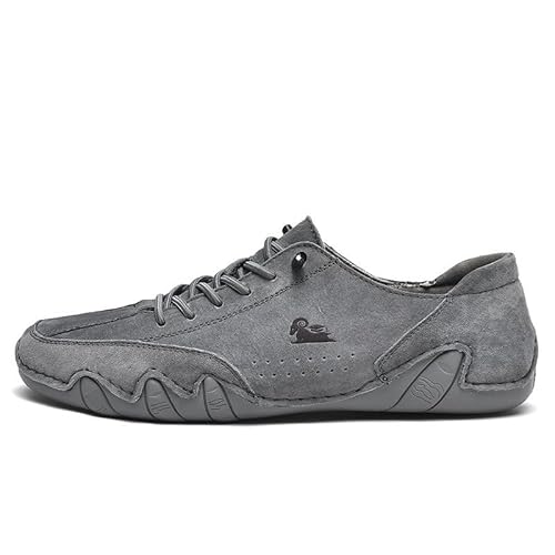 SWZEC Ultra-bequemer Barfußschuhe Unisex Herren Damen (50,Grau) von SWZEC
