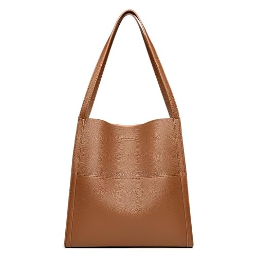 SWZEC WOLFF - Echtes Leder Umhängetasche (Braun) von SWZEC