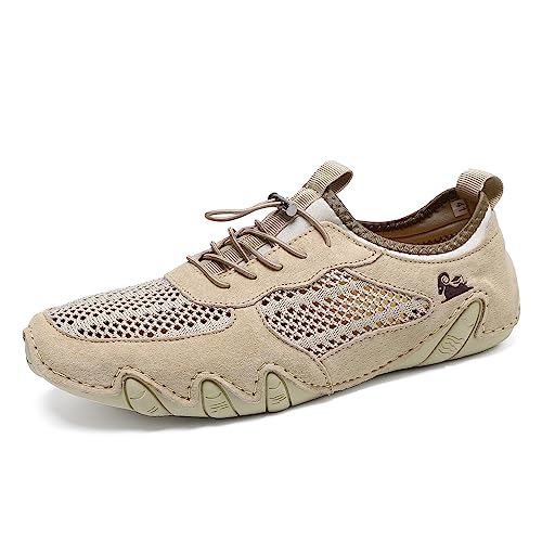 SWZEC Wiecel™ - Bequeme und atmungsaktive Freizeitschuhe Unisex (39,Beige) von SWZEC