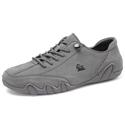 SWZEC Wiesel - Ultra-bequemer Barfußschuhe aus echtem Leder (Unisex) von SWZEC