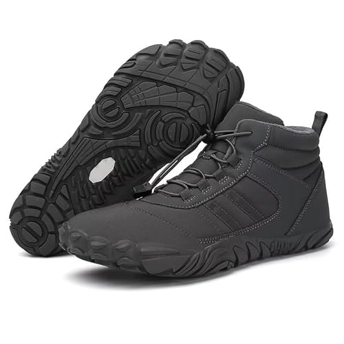 SWZEC Winter Max Wasserfeste Barfußschuhe Caspar Pro Flex-Rutschfester Universeller Winter Barfußschuh Hike-schuhware von SWZEC