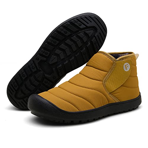 SWZEC Zehenheld JONAR Orthopädischer Winterstiefel (Gelb,36) von SWZEC