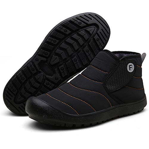 SWZEC Zehenheld JONAR Orthopädischer Winterstiefel (Schwarz,42) von SWZEC