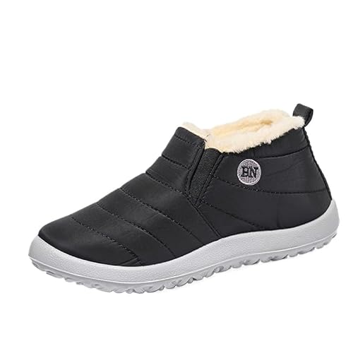 SWZEC zehenheld podojoy Unisex-komfortstiefel für Herbst und Winter (Schwarz,38) von SWZEC