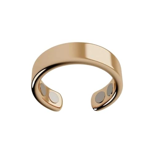 Sömni Ring Eleganter, Verstellbarer Magnettherapiering Zur Somniring Schlafhilfe(Gold) von SWZEC