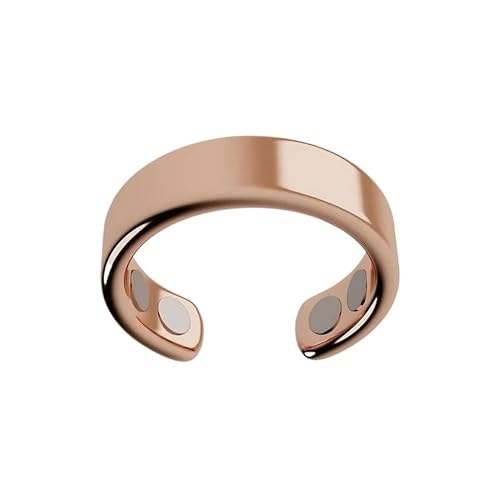 Sömni Ring Eleganter, Verstellbarer Magnettherapiering Zur Somniring Schlafhilfe(Roségold) von SWZEC