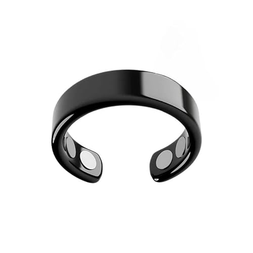 Sömni Ring Eleganter, Verstellbarer Magnettherapiering Zur Somniring Schlafhilfe(Schwarz) von SWZEC