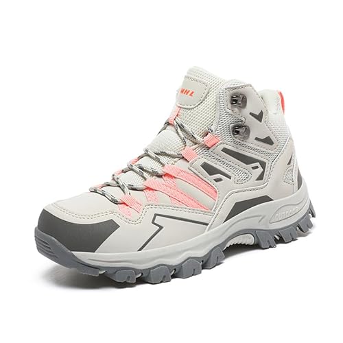 Stridepure Expedition – Leichte Orthopädische Outdoorschuhe Wanderstiefel Mit Dämpfender Sohle Rosa 41 von SWZEC