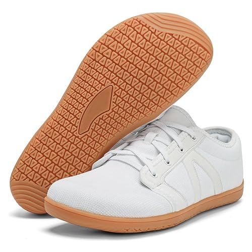 Ventura Horizon Barfußschuhe. Swift Barfußschuhe - Unisex Ultra-bequemer Barfußschuhe Herren Damen (40,Weiß) von SWZEC