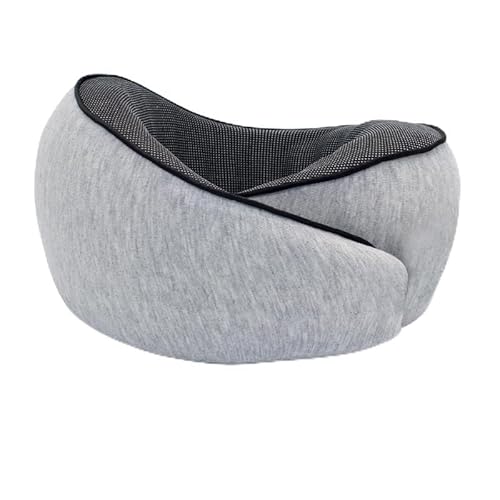 supromo Jetset Pillow™ | Genießen Sie ultimativen Reisekomfort Reisekissen Flugzeug Memory Foam (Grau2) von SWZEC