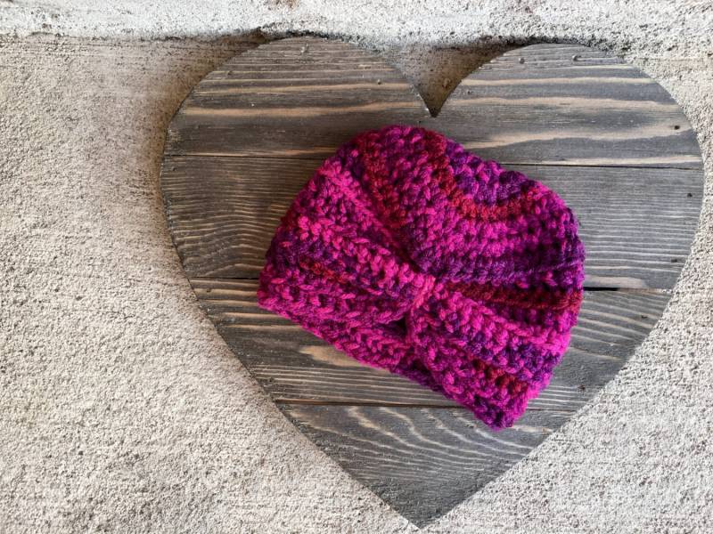 Gehäkelter Baby Turban Mütze Frühchen-12 Monate Super Süßer Gehäkelter von SWadesHandmades
