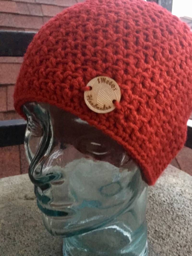 Unisex Gehäkelte Beanie Mütze Skully Cannucci von SWadesHandmades