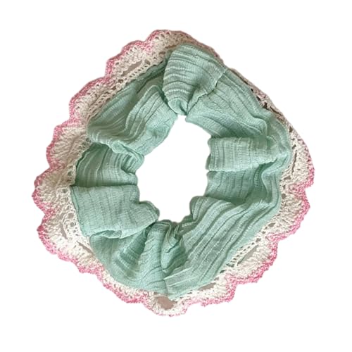 Haargummi mit Spitzenbesatz, elastisches Haargummi, elegantes Spitzenhaarband, Damen, Frühlings-Haarschmuck Haargummi mit Spitzenbesatz, elastisches Haargummi, elegantes Spitzenhaarband, Damen, Frühlings-Haarschmuck von SXRQ