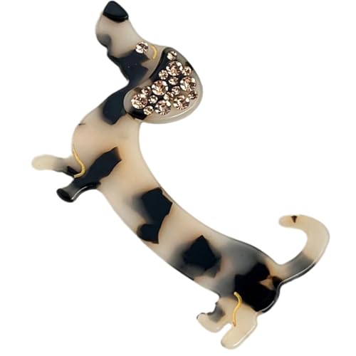 Hundehaar-Accessoire mit einzigartigem Punktemuster, sicherer elastischer Clip, modisches Accessoire für Frauen, einfach zu verwenden von SXRQ