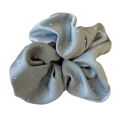 Modische Strass-Haargummis für Damen und Mädchen, eleganter Pferdeschwanz-Halter, Party-Haar-Accessoires, verschiedene Anlässe, elegante Haargummis, Party-Frisuren von SXRQ