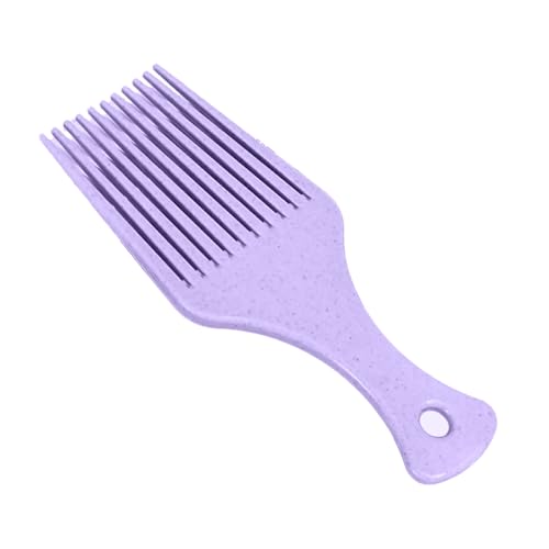 Modischer Friseurkamm, professioneller Friseurkamm für Damen und Herren, Styling, lockiges Haar, ergonomischer Griff von SXRQ