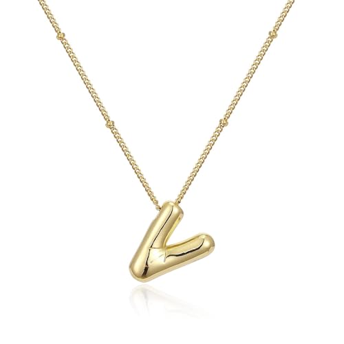 Stilvolle, glatte Buchstaben-Halskette, verstellbares Schlüsselbein-Kette, lässiger Party-Schmuck, Legierung, Textur für Modepersonen, modische Statement-Halskette, Einheitsgröße, Wie beschrieben, Wie von SXRQ