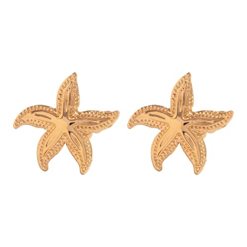 Trendiger Stern Ohrclip Nicht Piercing Ohrring Blume Ohr Manschette Geeignet für jugendliche Frauen auf der Suche nach Mode Vielseitigkeit Trendige Ohrringe, F, Wie beschrieben, Wie beschrieben von SXRQ