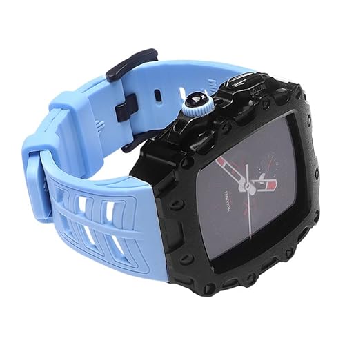 Gummi -Uhr -Gurt -Metallkoffer -Modifikation Kit , für Bandreihe 44mm 45 mm SE 9 8 7 6 5 4 Modified DIY Luxury Watchband Gummi -Uhr -Gurt -Metallkoffer -Modifikation Kit , für Bandreihe 44mm 45 mm SE 9 8 7 6 5 4 Modified DIY Luxury Watchband von SXSWCH