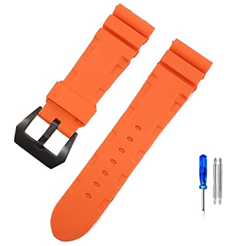 SXSWCH Gummigurt für Panerai 441 111 Gurt Männer wasserdichtes Silikonarmband -Accessoires 22 mm 24 mm SXSWCH Gummigurt für Panerai 441 111 Gurt Männer wasserdichtes Silikonarmband -Accessoires 22 mm 24 mm von SXSWCH