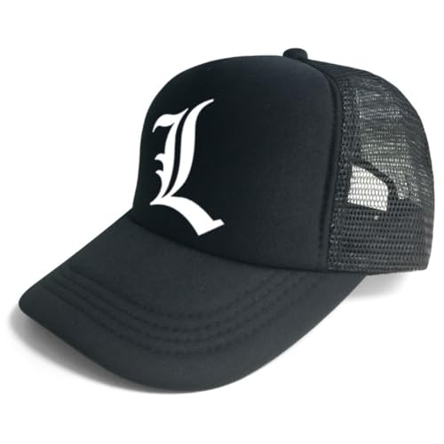 Death,Note Baseballkappe Einstellbare Atmungsaktive Mesh Kappe L·Lawliet Unisex Hip Hop Hut von SXYNIO