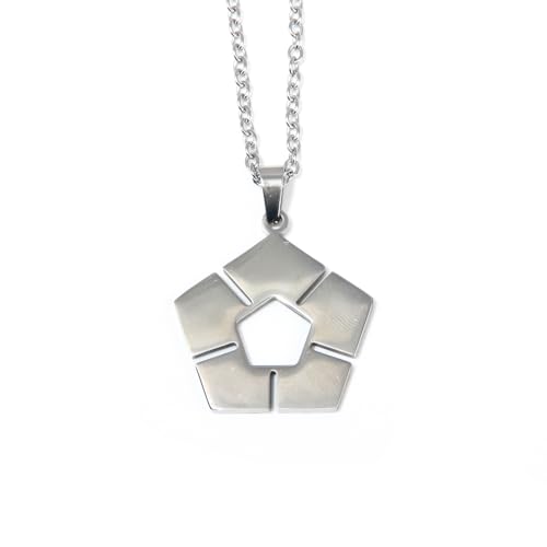 SXYNIO Blau Lock Schmuck Isagi Yoichi Cosplay Zubehör Fussball Anhänger Halskette Anime Fans Cos Kostüm Zubehör von SXYNIO