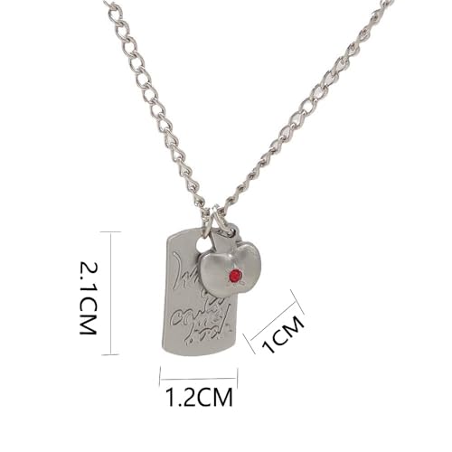 SXYNIO Love Deep Space Halskette Xavier Cosplay Schmuck Whencome Anhänger Kostümzubehör von SXYNIO