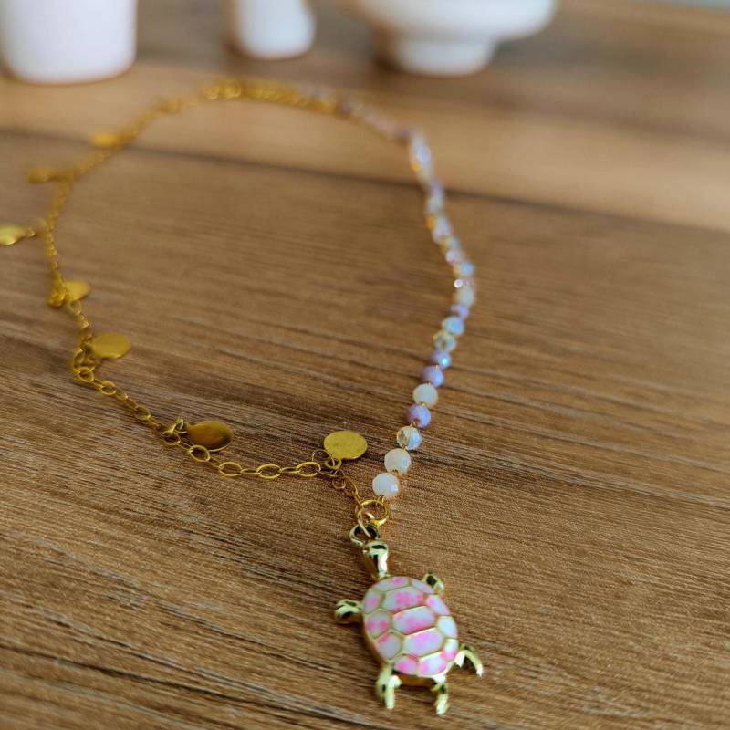 Halskette Mit Schildkröten Anhänger Aus Edelstahl Vergoldet Natürlichen Perlen | Boho Schick Edel Hochzeit Trauzeugin Gift Her Halskette Mit Schildkröten Anhänger Aus Edelstahl Vergoldet Natürlichen Perlen | Boho Schick Edel Hochzeit Trauzeugin Gift Her von SYAARTcompany