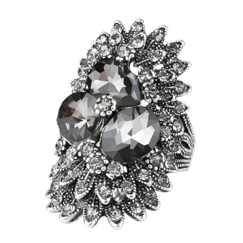 Damen Ring Böhmischer Diamant Set Silber Zirkon Damen Modeschmuck Damen Ring Böhmischer Diamant Set Silber Zirkon Damen Modeschmuck von SYAVR