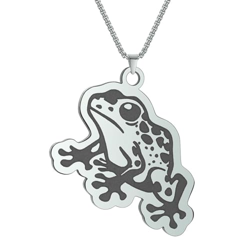 SYAVR Gefleckter Frosch Anhänger Halskette Frauen Männer Schmuck Tier Mode Halskette Party Geschenk SYAVR Gefleckter Frosch Anhänger Halskette Frauen Männer Schmuck Tier Mode Halskette Party Geschenk von SYAVR