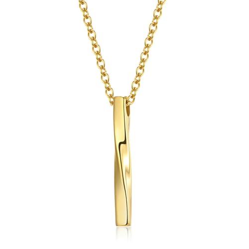 SYAVR Spiralförmige gerade Halskette aus Titanstahl, M ö Bius Trendiger Hip-Hop-Outfit-Anhänger für Männer und Frauen SYAVR Spiralförmige gerade Halskette aus Titanstahl, M ö Bius Trendiger Hip-Hop-Outfit-Anhänger für Männer und Frauen von SYAVR