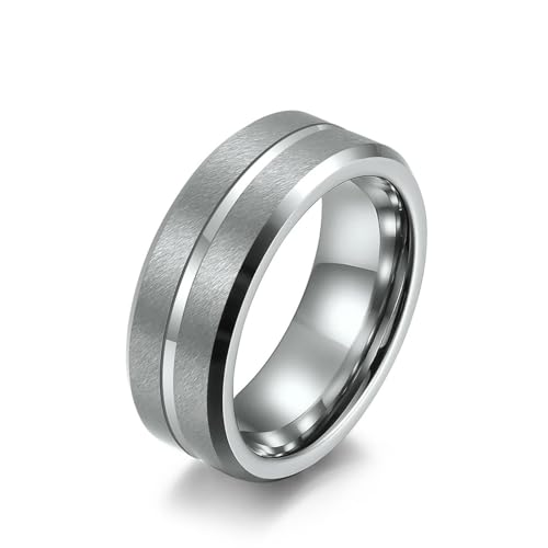 SYAVR Wolfram Gold Schmuck Einfacher Wolframstahl Herrenring Ring SYAVR Wolfram Gold Schmuck Einfacher Wolframstahl Herrenring Ring von SYAVR