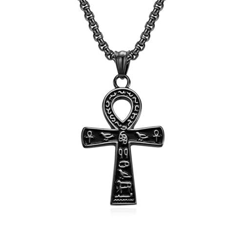 Schmuck Altägyptisches Symbol Anka Kreuz Titanstahl Halskette Weihnachten Urlaub Geschenk Schmuck Altägyptisches Symbol Anka Kreuz Titanstahl Halskette Weihnachten Urlaub Geschenk von SYAVR