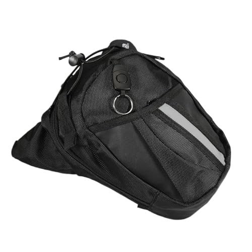 Motorradtasche wasserdichte Hüfttasche Herren Oberschenkel Canvas Gürtel Outdoor Motorrad Herren Verstellbare Beintasche Motorradtasche Multifunktional Motorradgepäck von SYBLW