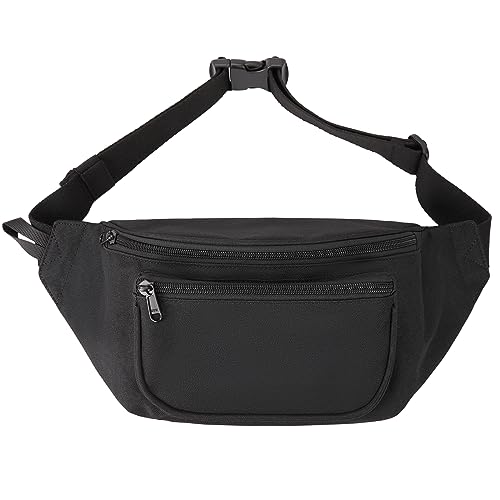 Gürteltasche für Damen und Herren, Unisex, Schwarz, Schwarz von SYCNB