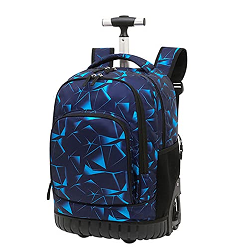 SYDARSYN Trolley Schultasche mit Rollen Rucksäcke für Unisex Jungen Mädchen Studenten Klettern Treppen Schulranzen Kinder Schulrucksack Schultrolley Kinderrucksäcke von SYDARSYN