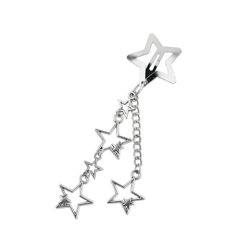 Modischer Haarschmuck in Sternform aus Legierung mit Kette, um Ihre Festival-Stile und Musikveranstaltungen zu verbessern Modischer Haarschmuck in Sternform aus Legierung mit Kette, um Ihre Festival-Stile und Musikveranstaltungen zu verbessern von SYJHHWGS