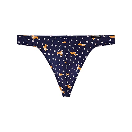 SYKJCHH Herren Funky Styles G-String Panties, weiß, M von SYKJCHH