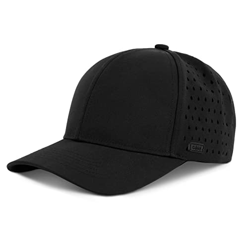 SYMPL Damen V-6-panel Baseballkappe, Schwarz, M von SYMPL