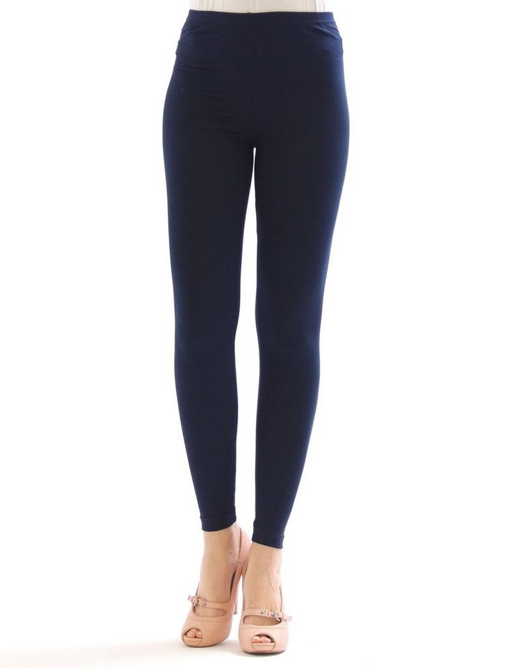 SYS Leggings Damen lange Leggings lang Baumwolle Hose Wäsche Hauteng von SYS