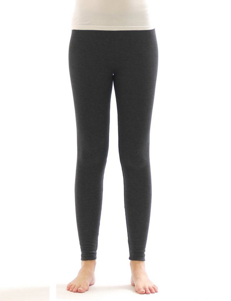 SYS Thermoleggings Kinder Thermo Mädchen Leggings Fleece Futter Hose lang von SYS