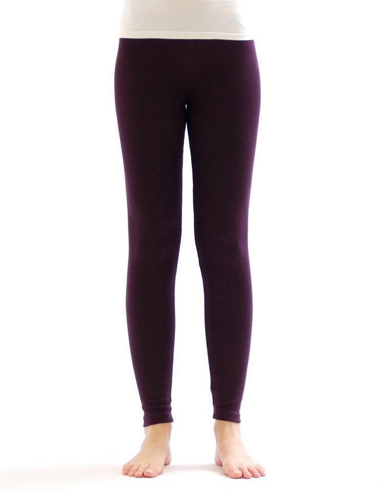 SYS Thermoleggings Kinder Thermo Mädchen Leggings Fleece Futter Hose lang von SYS