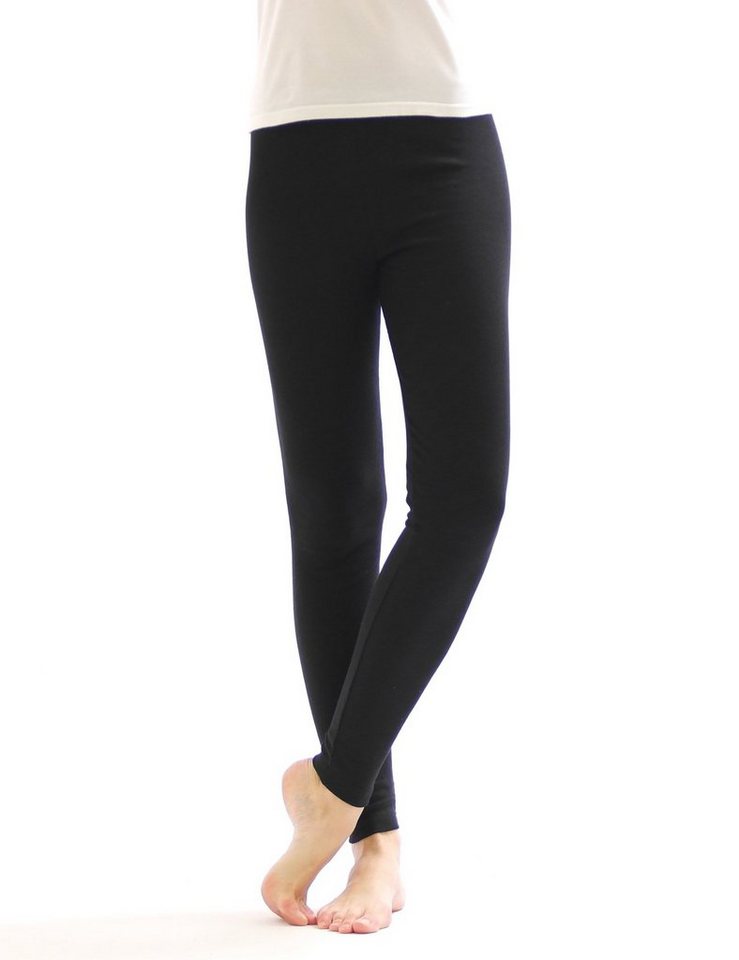 SYS Thermoleggings Thermo Leggings Hose lang Fleece warm weich von SYS