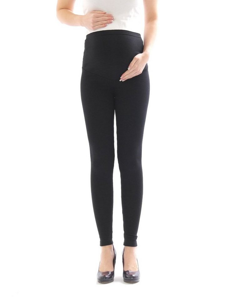 SYS Umstandsleggings Umstand Hose Umstandsleggings Leggings lang aus Baumwolle von SYS